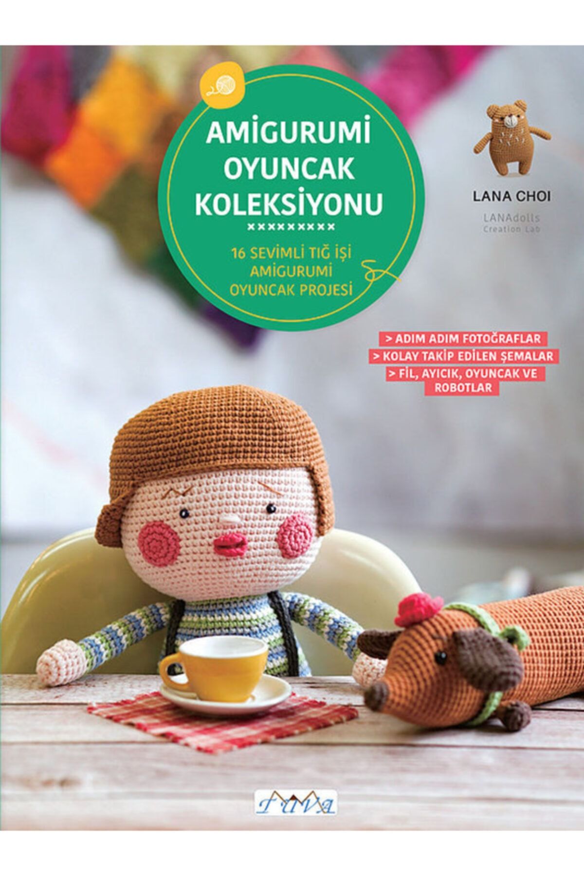 Amigurumi Oyuncak Koleksiyonu 16 Oyuncak Tasarımı Yazar Lana Choi