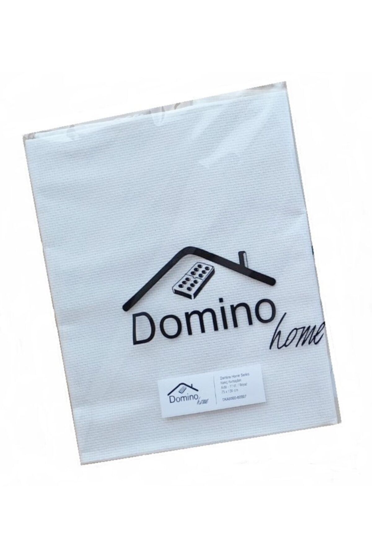 Domino Beyaz Etamin Nakış Kumaşı - Dkab000-0007