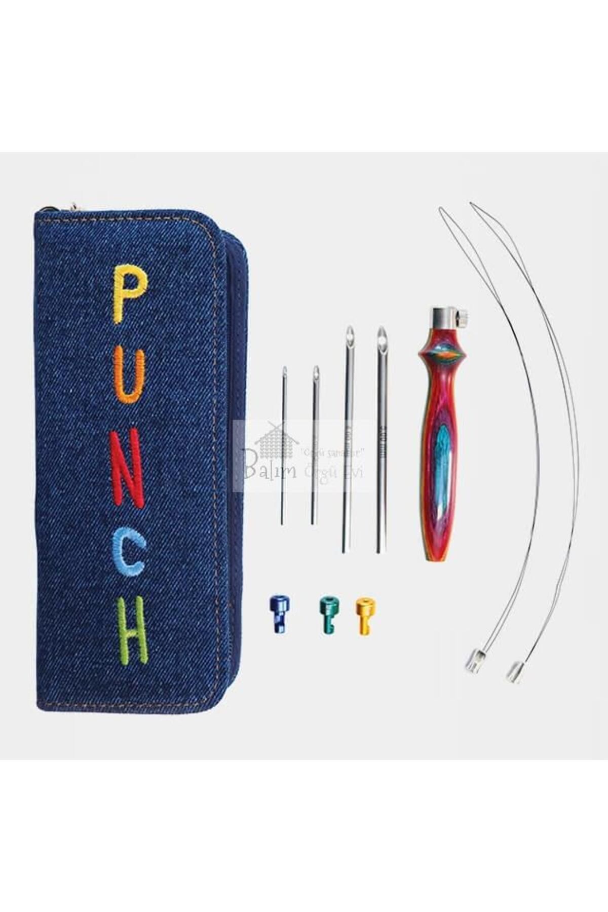 KnitPro The Wibrant Punch İğnesi Seti 21001