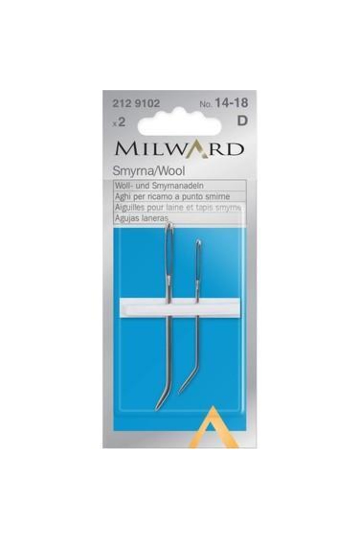 Milward No:14-18 Çelik Yün Iğnesi 2 Adet