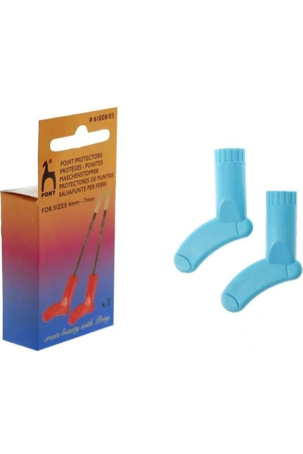 PONY Çorap Figürlü Şiş Ucu Koruyucu 4-7mm Arası İçin Uygundur
