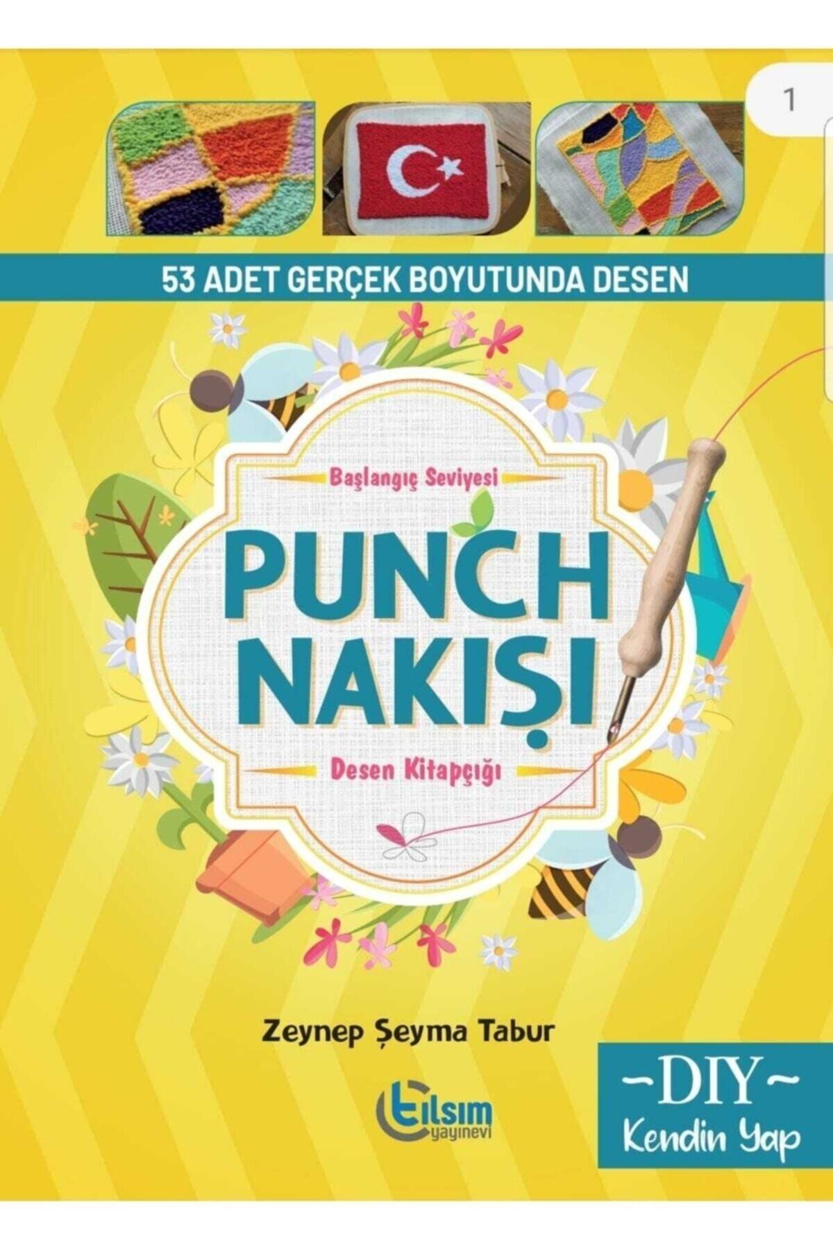 Punch Nakışı Desen Kitapçıgı 53 Model Başlangıç Seviye Modeller