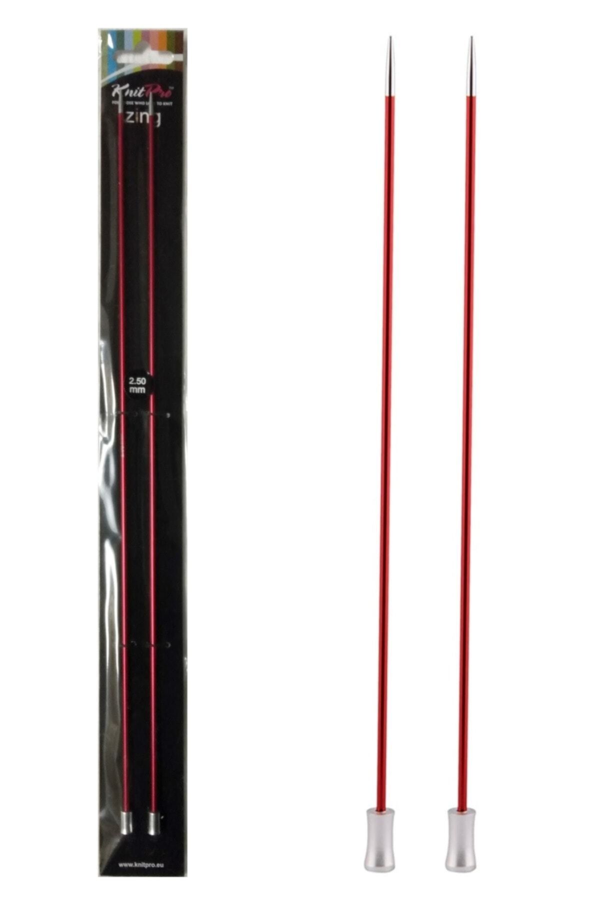 KnitPro Zing 35 Cm 2,50mm Örgü Şişi